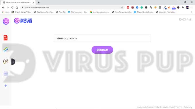 Remove SearchThatMovie Hijacker