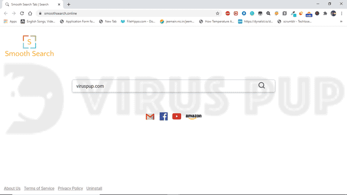 Delete Smooth Search Tab