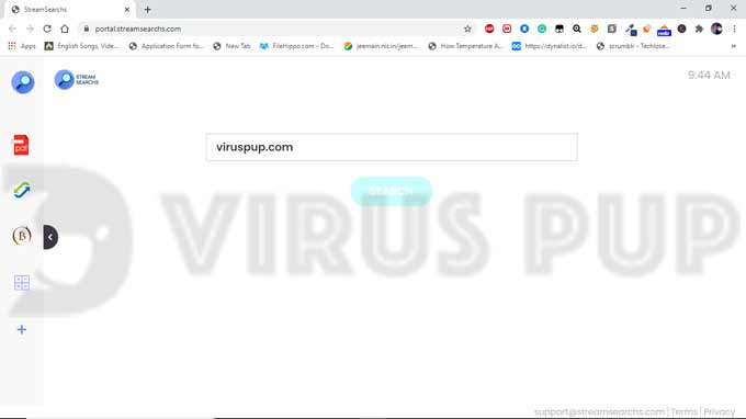 How to Remove StreamSearchs