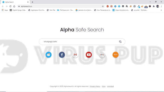 How to Delete Apha Search