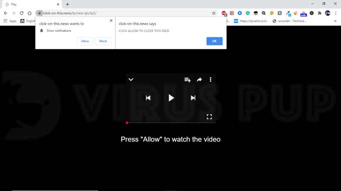 How to Remove Click-on-this.news