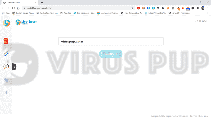 How to Delete LiveSportSearch