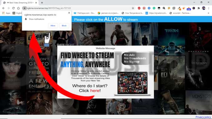 How to Remove Nownersac.top