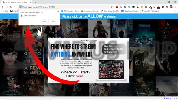 How to Delete Hilycover.top