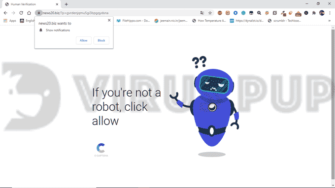 How to Remove News20.biz