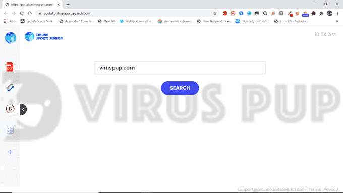 How to Delete OnlineSportsSearch