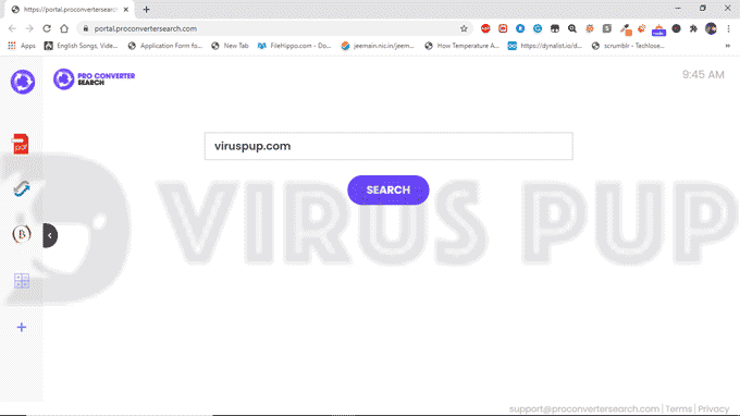 Uninstall ProConverterSearch