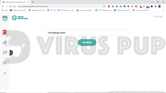 Delete SmartPDFConverter Search Hijacker