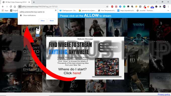 Uninstall Unesrachin.top
