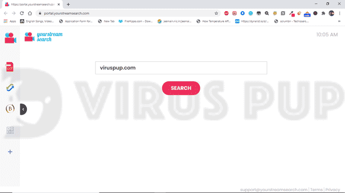 Delete YourStreamSearch