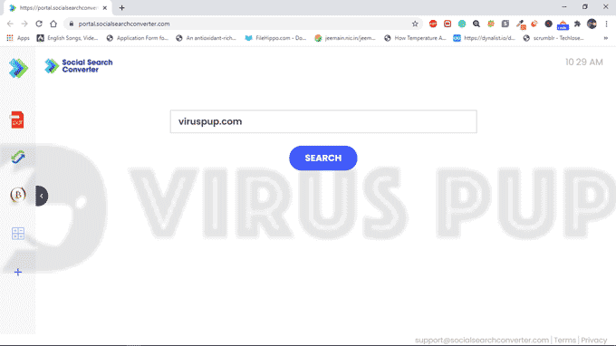 SocialSearchConverter