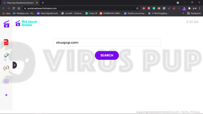 WebSearchStreams